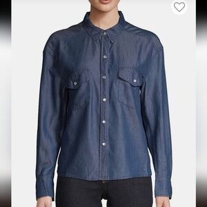 Highline Collective Classic Denim Button-Down Shirt